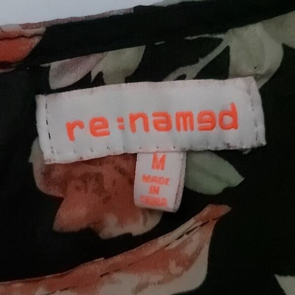 Re: Named Floral Lace Trim Crop Top M Bell Sleeve Coverup Beach Lingerie Boho - Picture 10 of 10